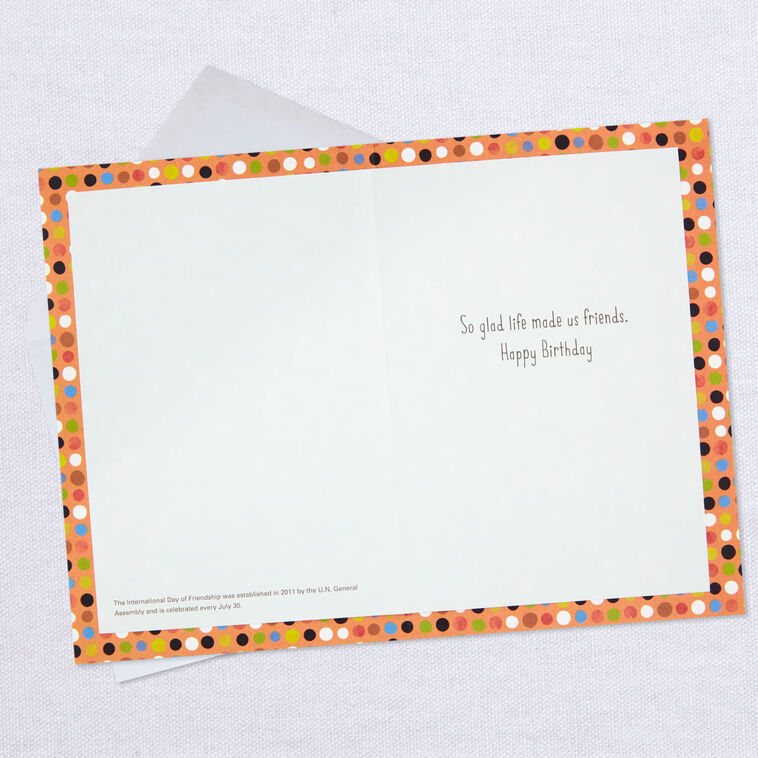 Hallmark UNICEF Pet Pyramid Birthday Card For Friend