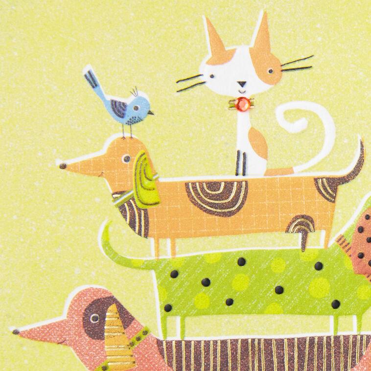 Hallmark UNICEF Pet Pyramid Birthday Card For Friend