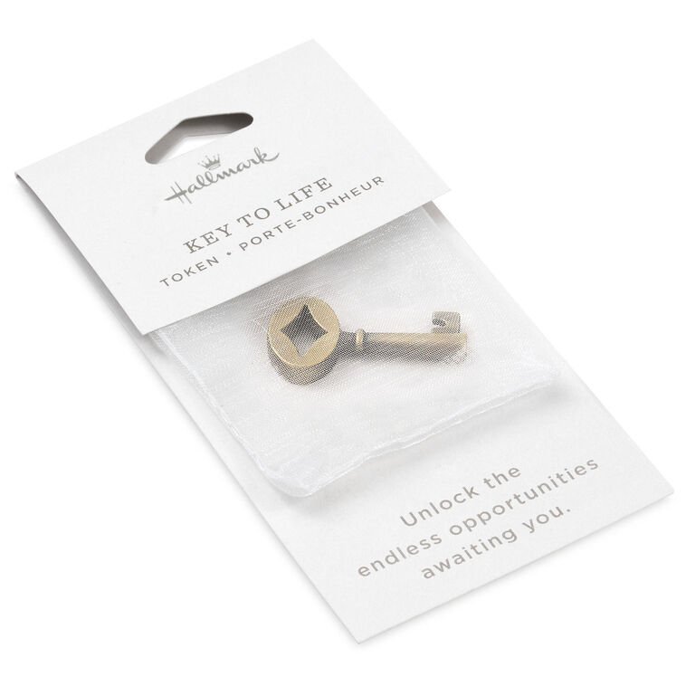 Hallmark Unlock Opportunities Key Metal Pocket Token