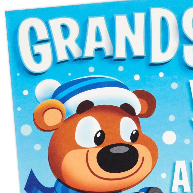 Hallmark Unstoppable Fun And Love Pop-Up Christmas Card For Grandson