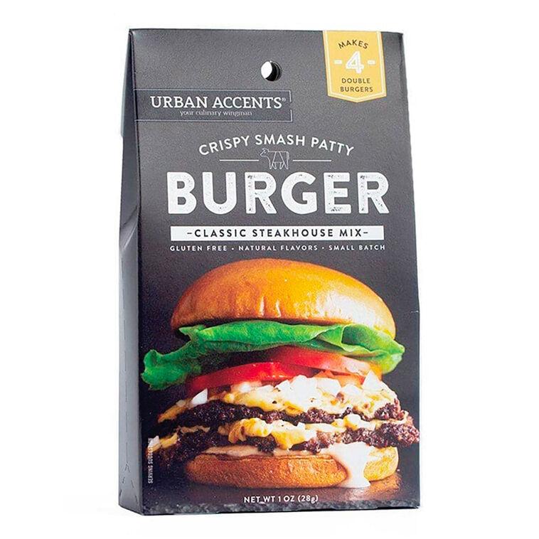 hallmark Urban Accents Crispy Smash Patty Burger Steakhouse Seasoning Mix 1 oz