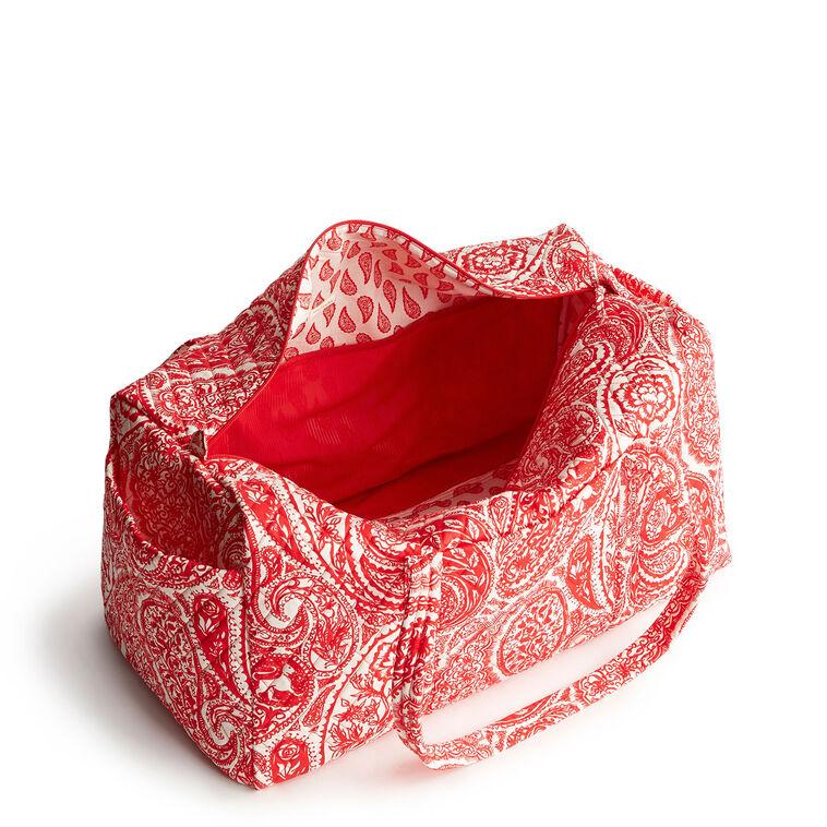 Hallmark Vera Bradley Large Original Duffel In Paisley Key