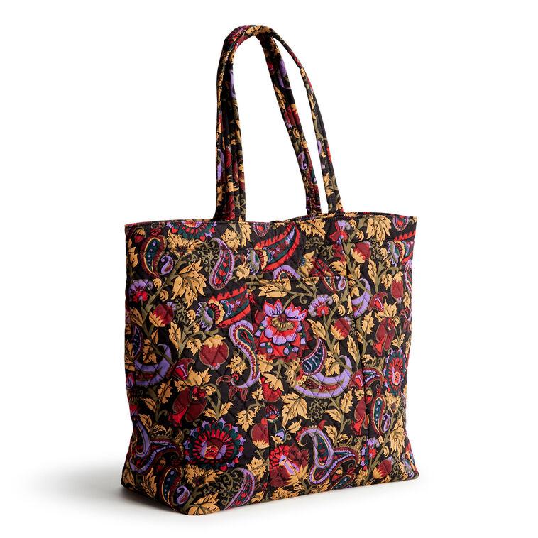 Hallmark Vera Bradley Original Tote In Midnight Garden Paisley