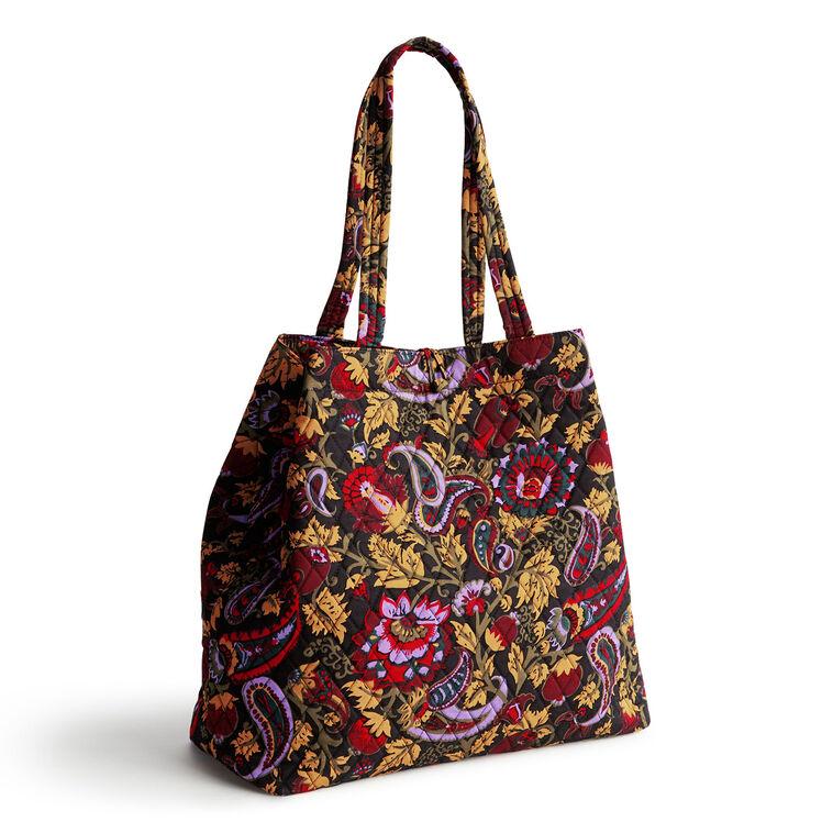 Hallmark Vera Bradley Original Tote In Midnight Garden Paisley