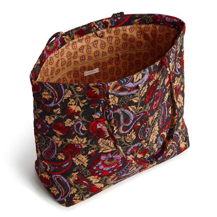 Hallmark Vera Bradley Original Tote In Midnight Garden Paisley