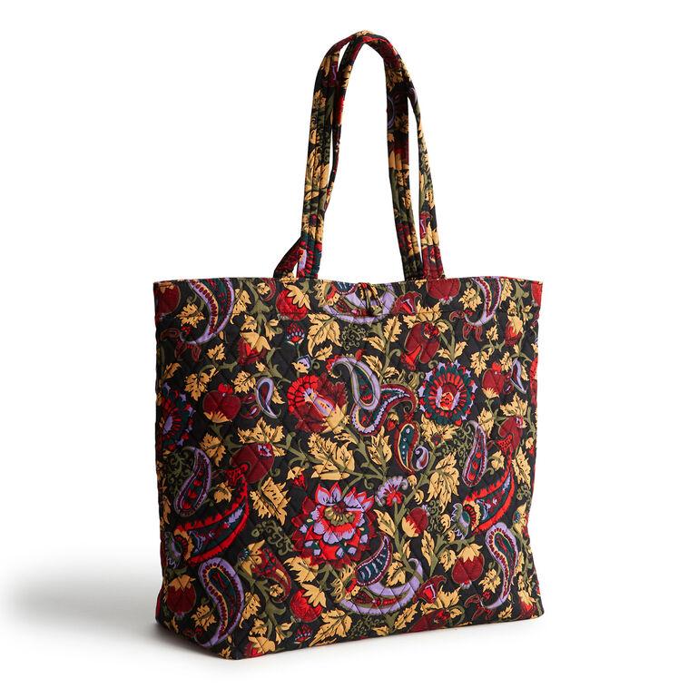 hallmark Vera Bradley Original Tote in Midnight Garden Paisley