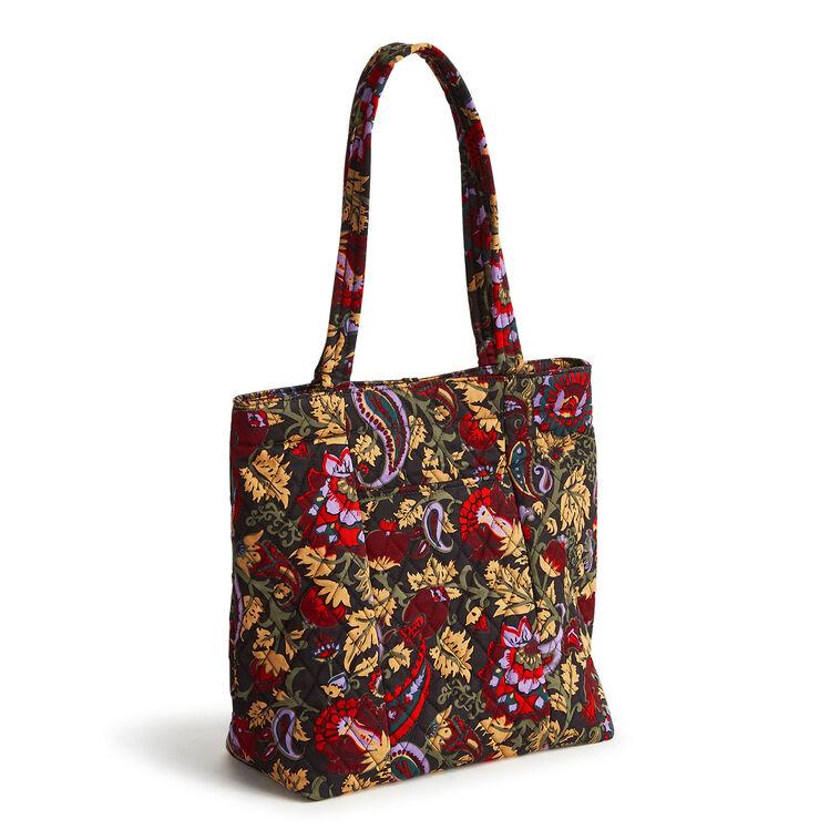 Hallmark Vera Bradley Small Original Tote In Midnight Garden Paisley