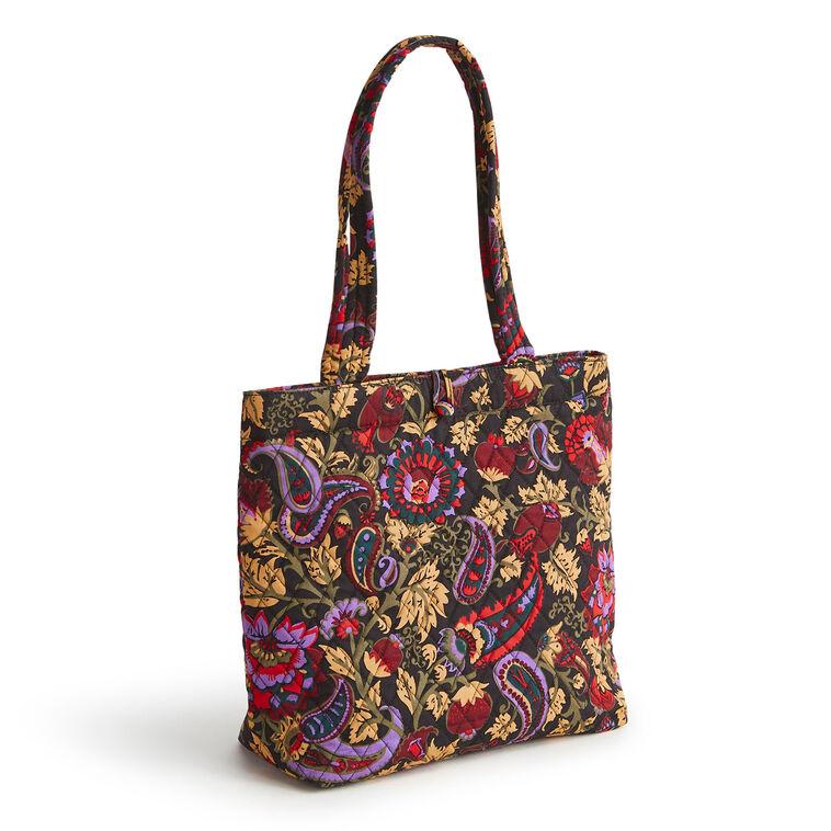 hallmark Vera Bradley Small Original Tote in Midnight Garden Paisley