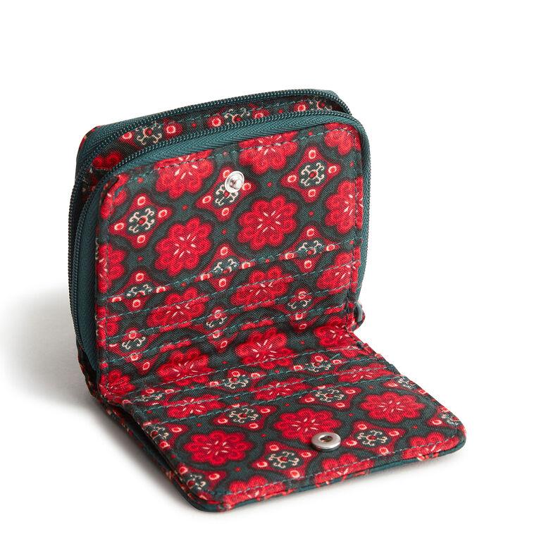 Hallmark Vera Bradley Small Zip-Around Wallet In Victorian Vines