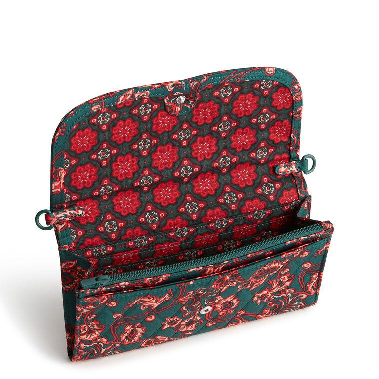 Hallmark Vera Bradley Wildwood Wallet Crossbody In Victorian Vines