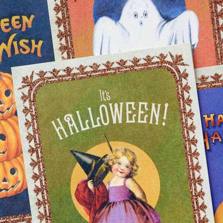 Hallmark Vintage Halloween Boxed Halloween Cards Assortment Pack Of 16