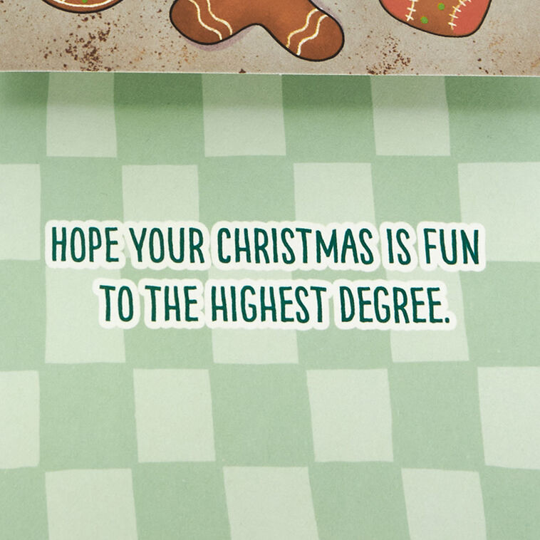 Hallmark Warm Holiday Wishes Funny Musical Pop-Up Christmas Card With Light