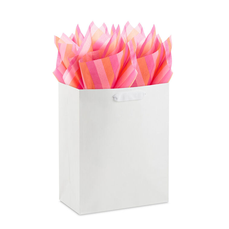 Hallmark Warm Horizontal Stripes Tissue Paper 6 Sheets