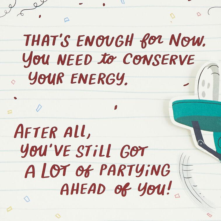 Hallmark Ways To Celebrate Funny Pop-Up 70th Birthday Card