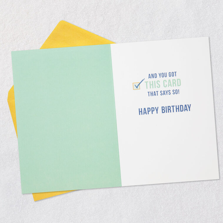 Hallmark Ways To Know You're Turning 60 Birthday Card