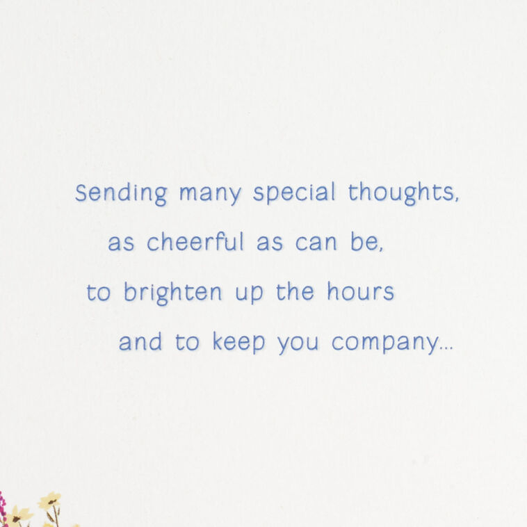 Hallmark We Are Thinking Of You Get Well Card From Us
