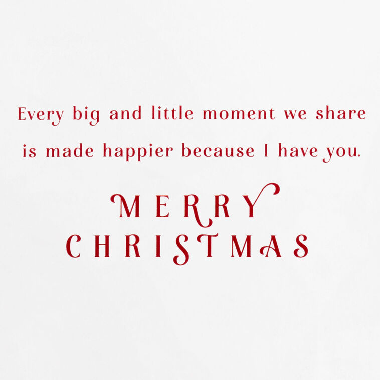 Hallmark We Have So Many Blessings Christmas Card For Husband