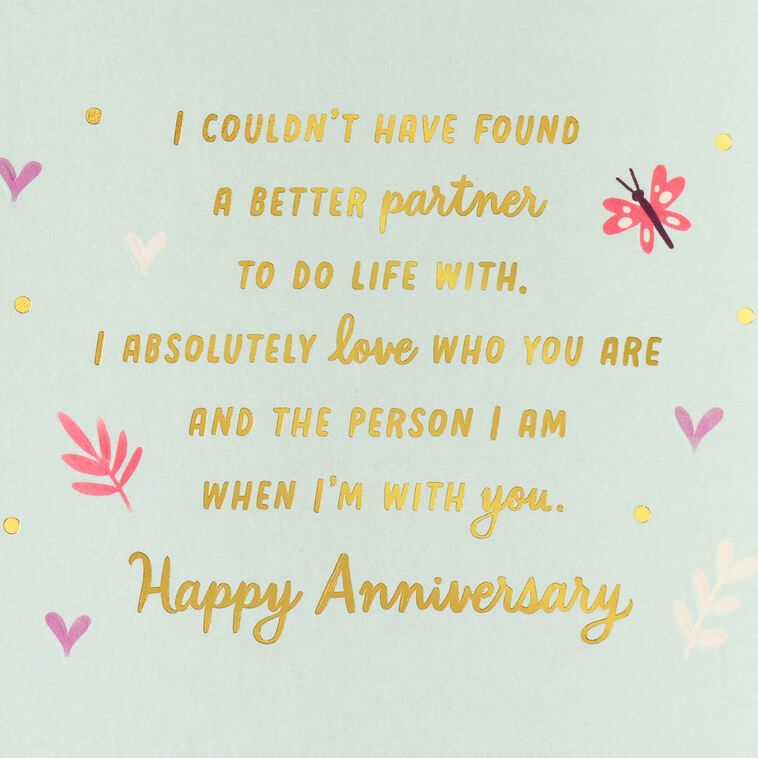 Hallmark We Just Go Together Anniversary Card For Husband