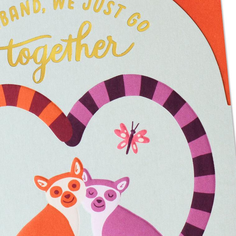 Hallmark We Just Go Together Anniversary Card For Husband