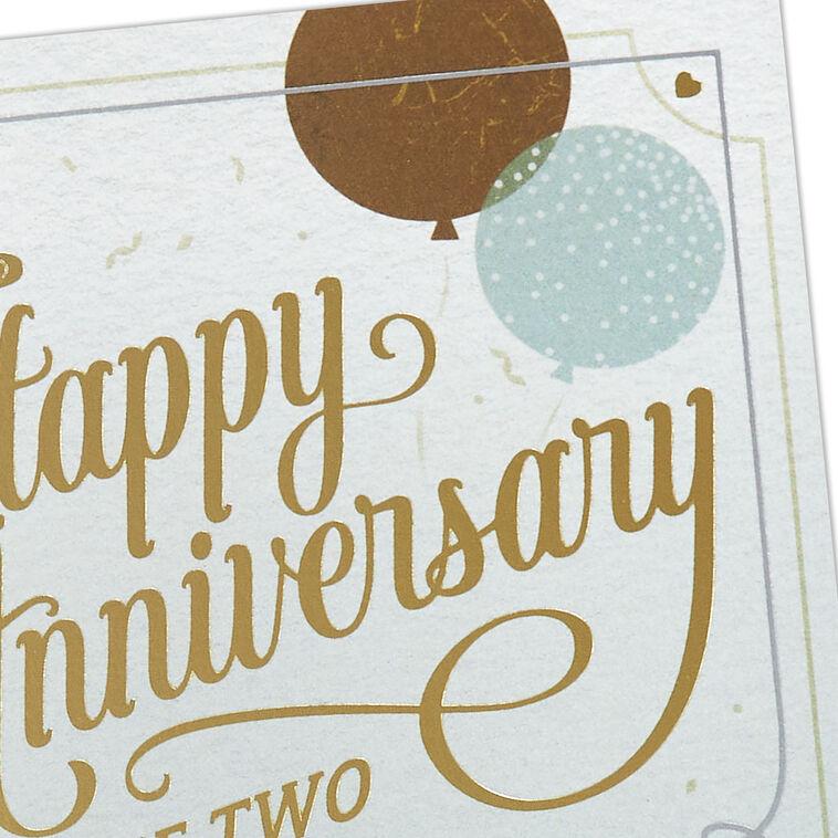 Hallmark We Look Up To Your Love Anniversary Card For Parents