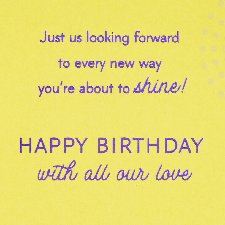 Hallmark We're Cheering You On Birthday Card For Daughter