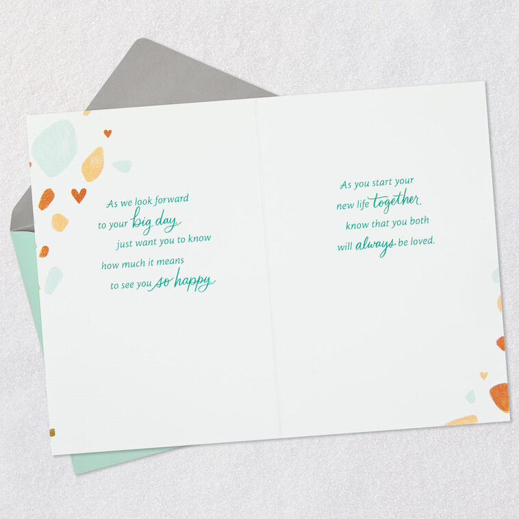 Hallmark We're Showering You With Love Bridal Shower Card For Daughter