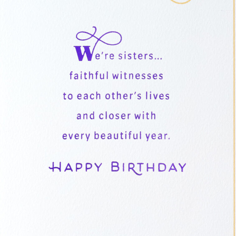 Hallmark We Remember It All Birthday Card For Sister