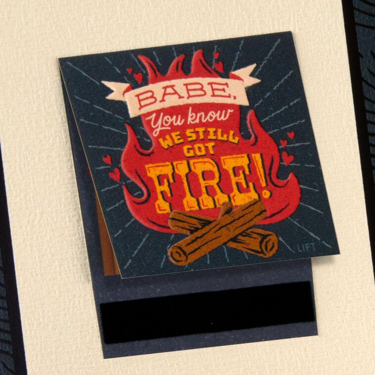 Hallmark We Still Got Fire Romantic Birthday Card For Him