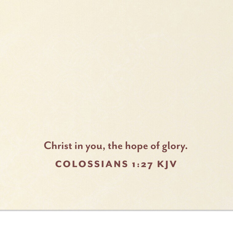 Hallmark We Thank The Lord For You Pastor Appreciation Card