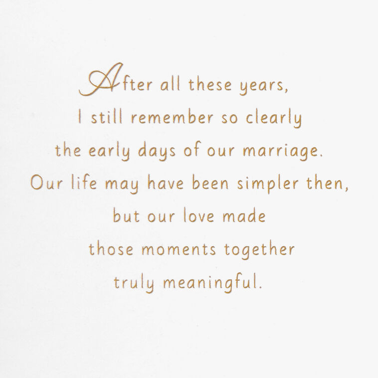 Hallmark We've Come A Long Way 50th Anniversary Card For Husband Or Wife