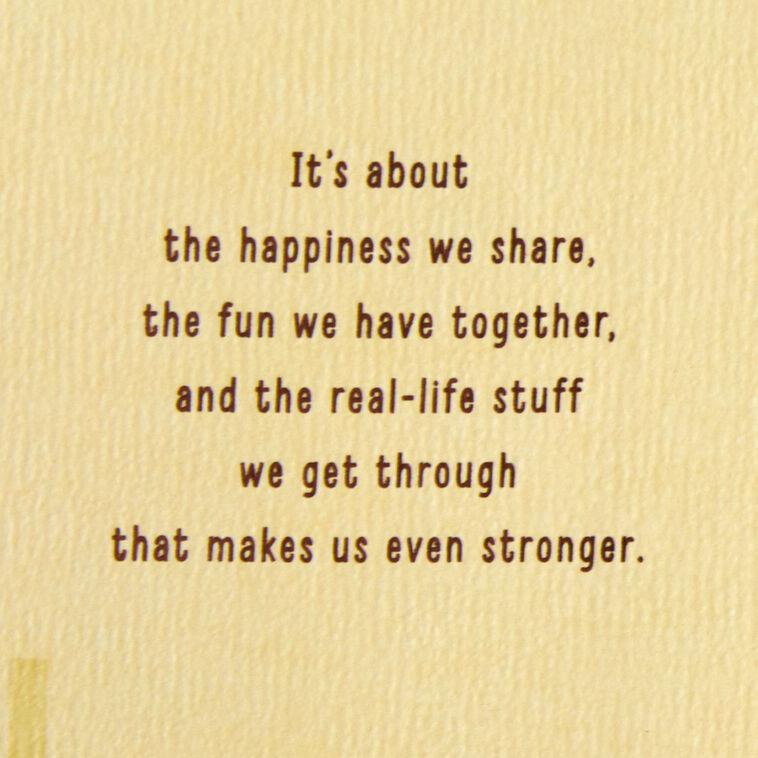 Hallmark We've Got An Amazing Love Story Anniversary Card