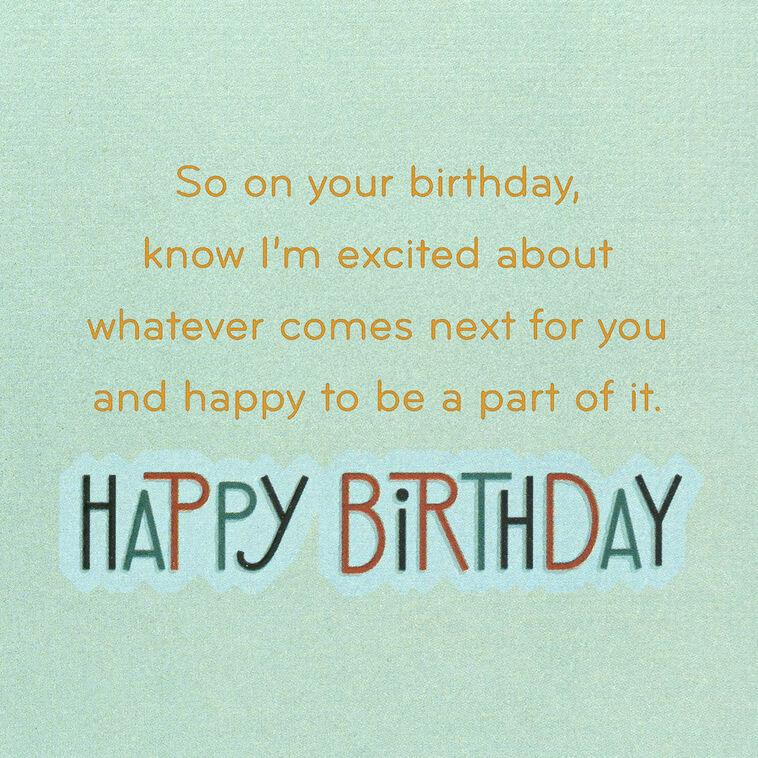 Hallmark We’ve Shared Great Moments Birthday Card For Stepson