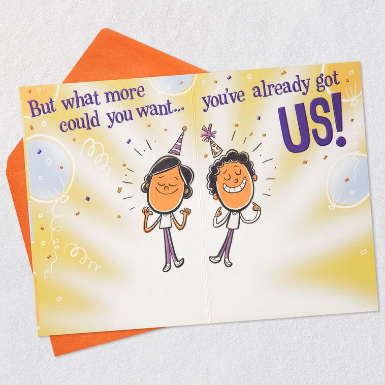 Hallmark We Wanted To Get You Something Exciting Funny Birthday Card From Us