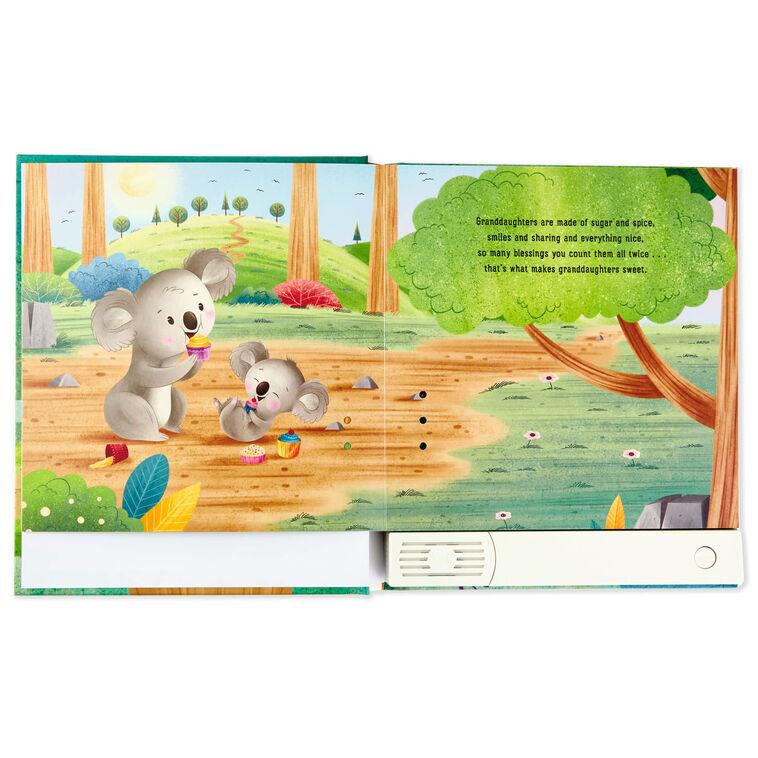 Hallmark What Are Granddaughters Made Of? Recordable Storybook