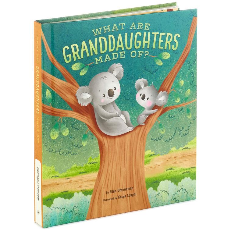 hallmark What Are Granddaughters Made Of? Recordable Storybook