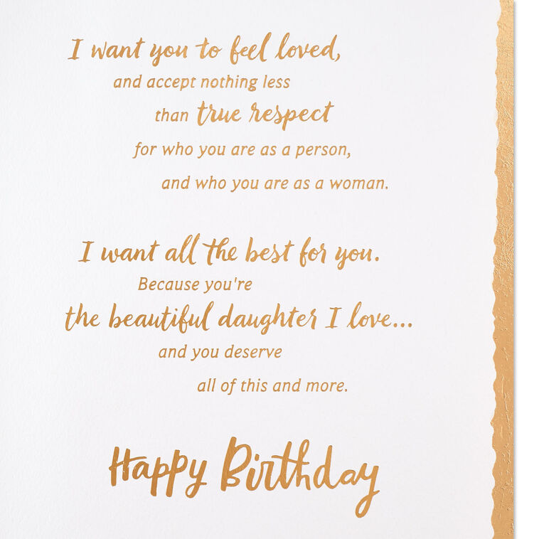 Hallmark What I Wish For You Birthday Card For Daughter