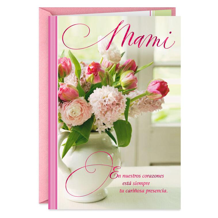 hallmark What You Mean to Us Spanish-Language Birthday Card for Mom