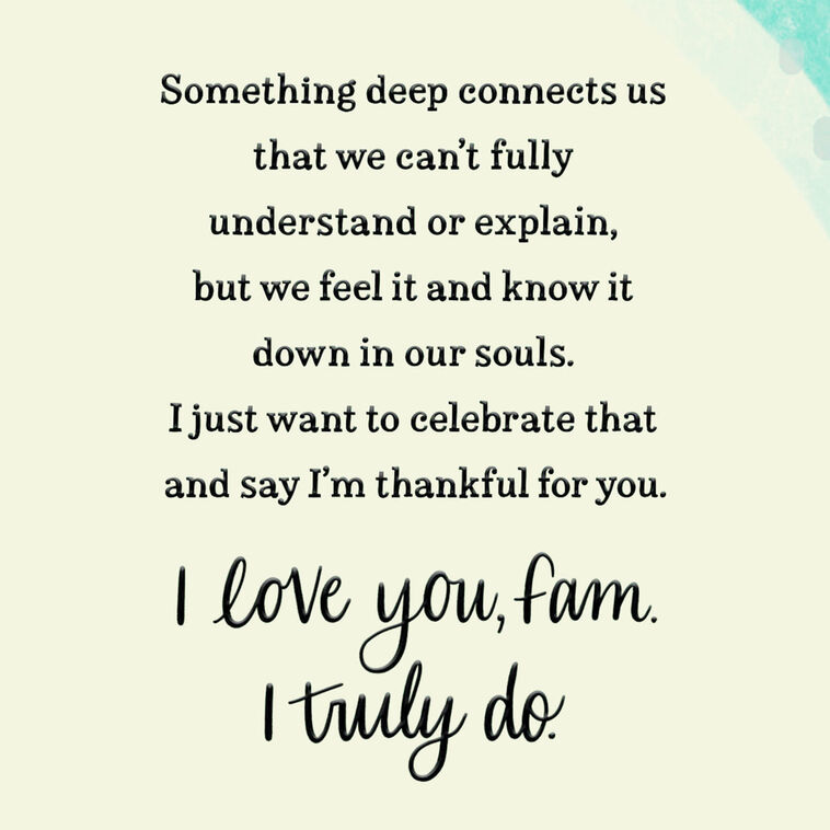 Hallmark When Friends Become Family Friendship Card