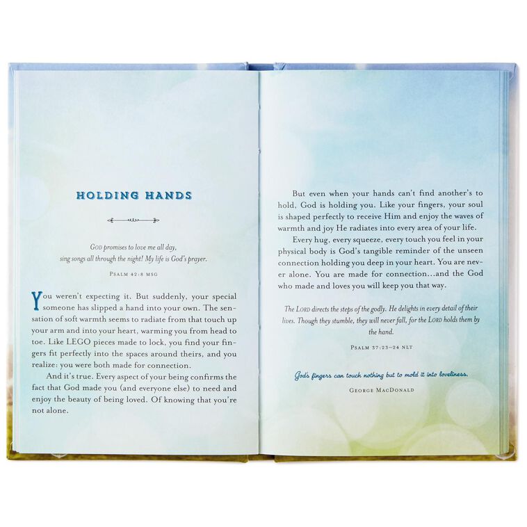 Hallmark When God Thinks Of You He Smiles: Promises For Life Book