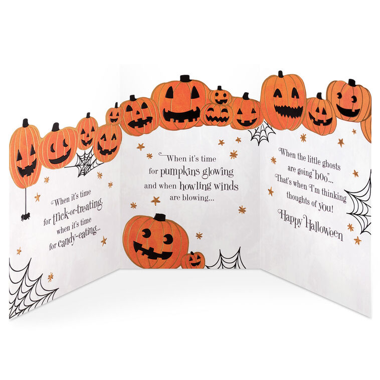Hallmark When It's Trick-or-Treating Halloween Thinking Of You Card