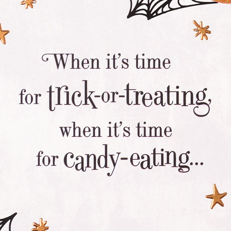 Hallmark When It's Trick-or-Treating Halloween Thinking Of You Card