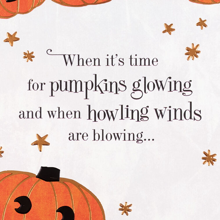 Hallmark When It's Trick-or-Treating Halloween Thinking Of You Card