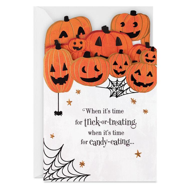 hallmark When It's Trick-or-Treating Halloween Thinking of You Card