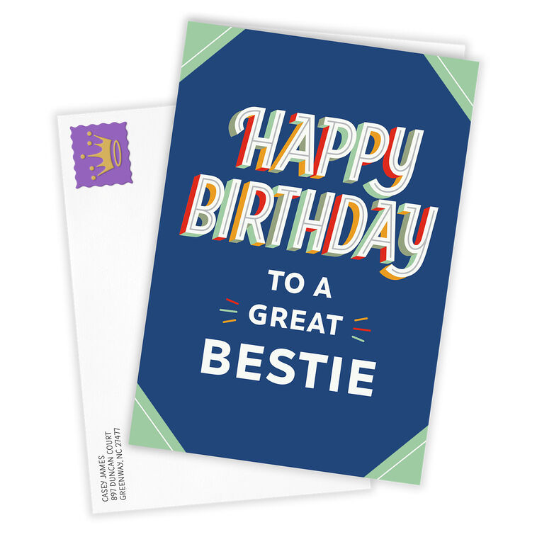 Hallmark When The World Got You Custom Birthday Card