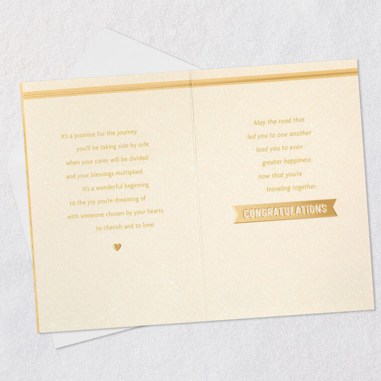 Hallmark When Two Beautiful Souls Become As One Wedding Card