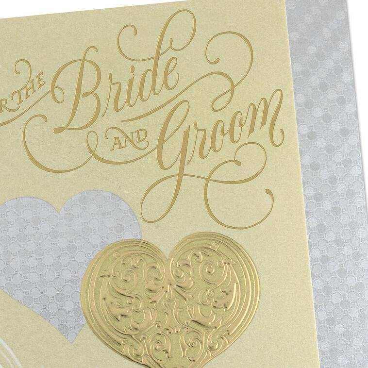 Hallmark When Two Hearts Love As One Wedding Card From Us