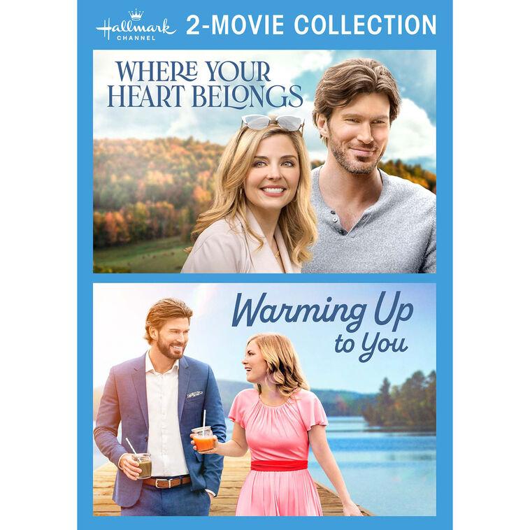 hallmark Where Your Heart Belongs and Warming Up to You Hallmark 2-Movie DVD