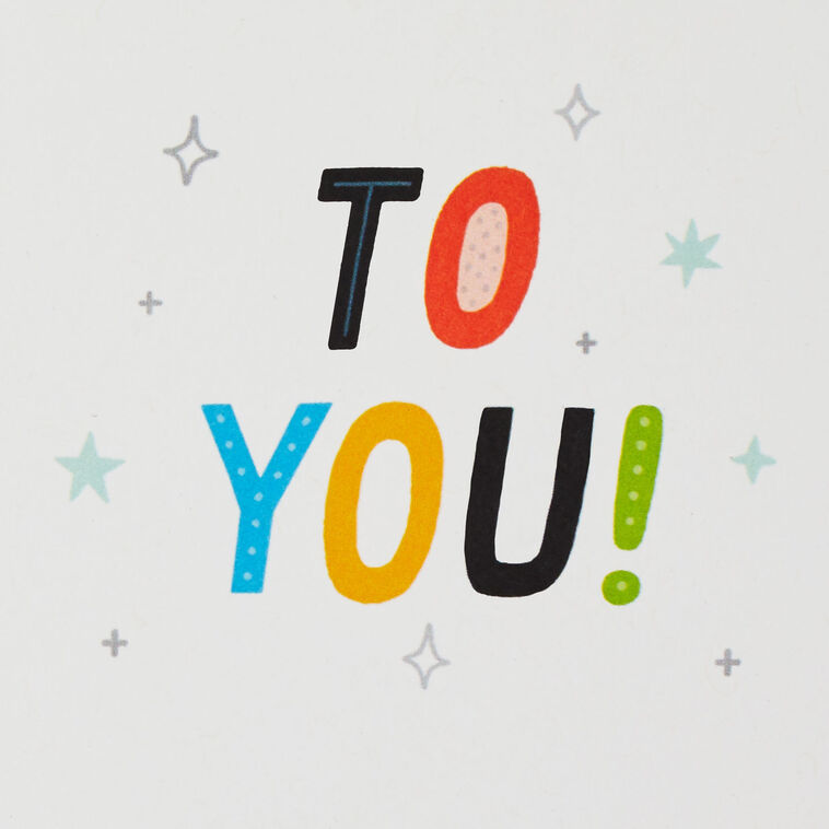 Hallmark Whimsical Happy Birthday To You Birthday Card