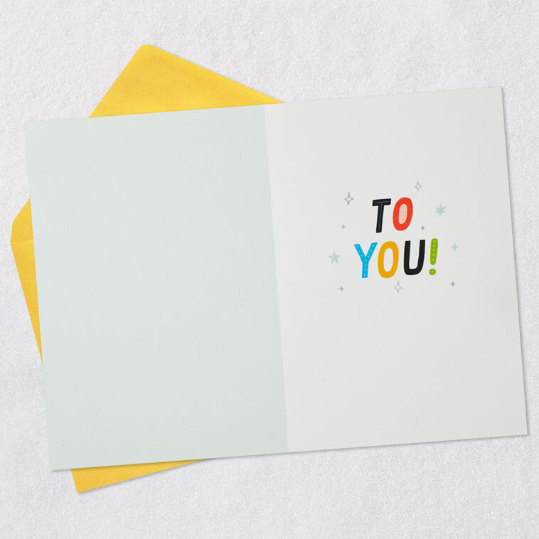 Hallmark Whimsical Happy Birthday To You Birthday Card