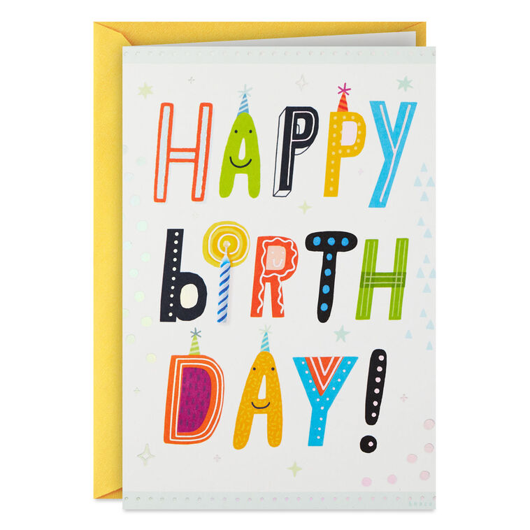 hallmark Whimsical Happy Birthday to You Birthday Card